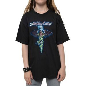 Motley Crue Childrens/Kids Dragon T-Shirt / Black